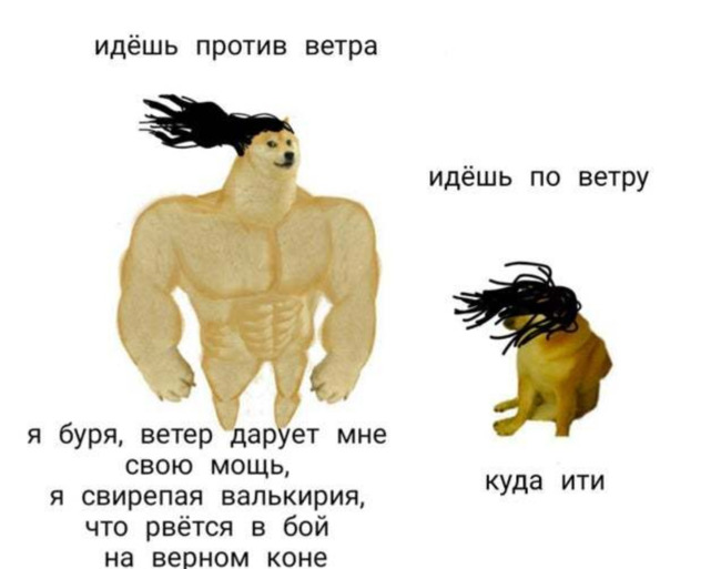 Идёшь против ветра - Идёшь по ветру