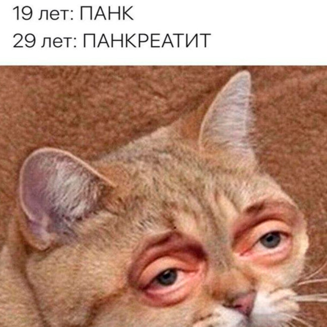 19 лет - панк - 29 лет - панкреатит