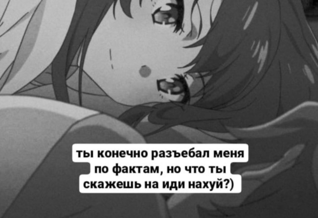 Ты конечно разъебал меня по фактам но что ты скажешь на иди нахуй?